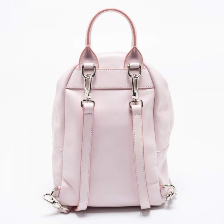 Pre Owned Givenchy Blush Pink Leather Mini Backpack