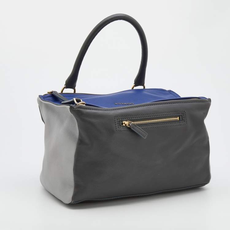 Pre Owned Givenchy Multicolored Leather Medium Pandora Top Handle Bag