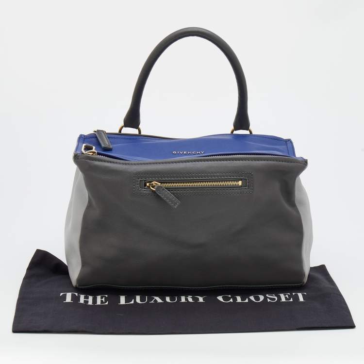 Pre Owned Givenchy Multicolored Leather Medium Pandora Top Handle Bag