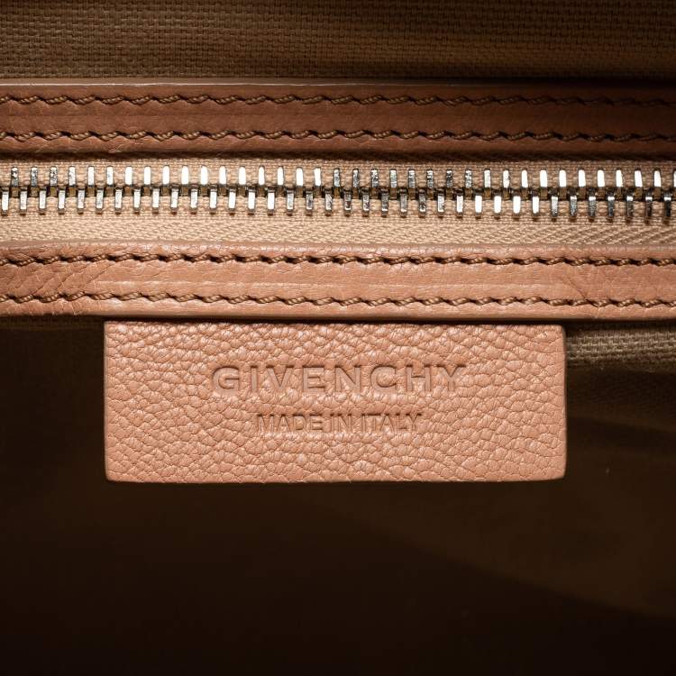 Pre Owned Givenchy Dusty Pink Leather Medium Antigona Satchel