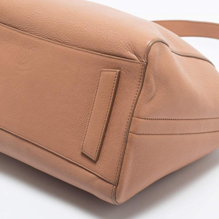 Pre Owned Givenchy Dusty Pink Leather Medium Antigona Satchel