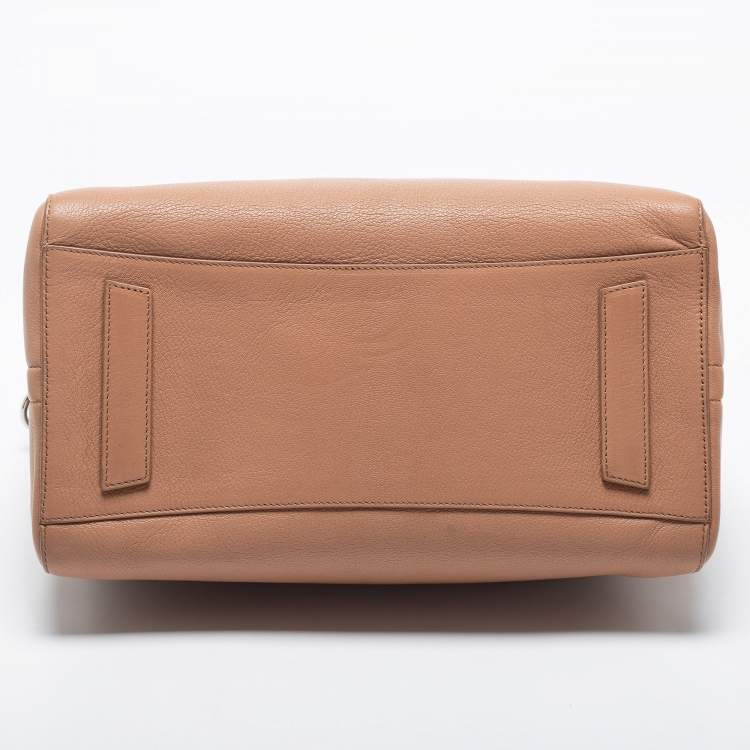 Pre Owned Givenchy Dusty Pink Leather Medium Antigona Satchel