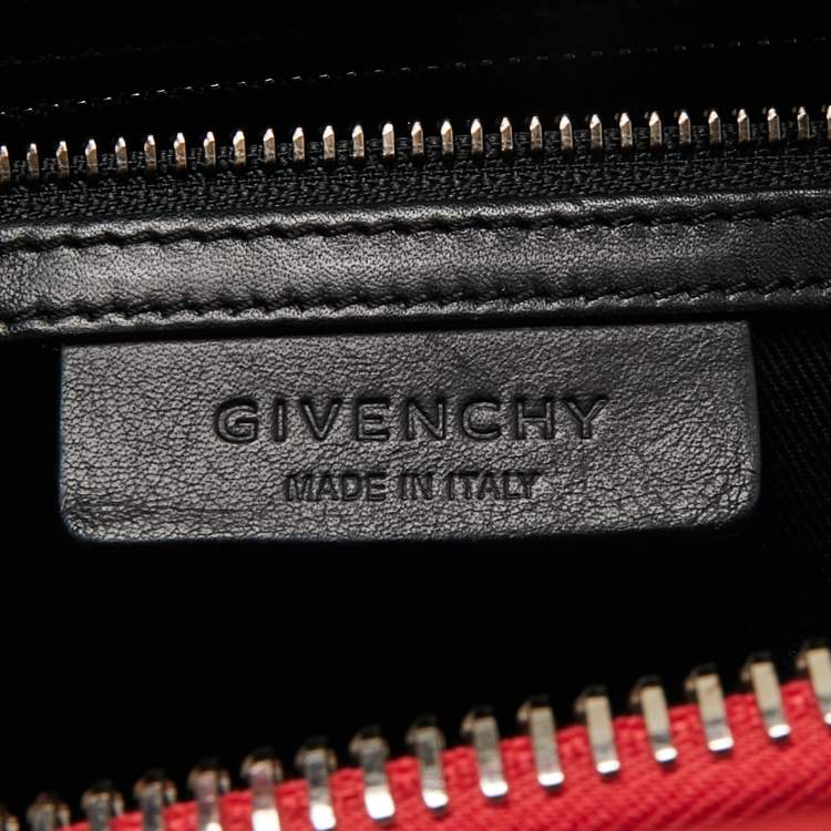 Pre Owned Givenchy Orange Leather Medium Antigona Satchel 