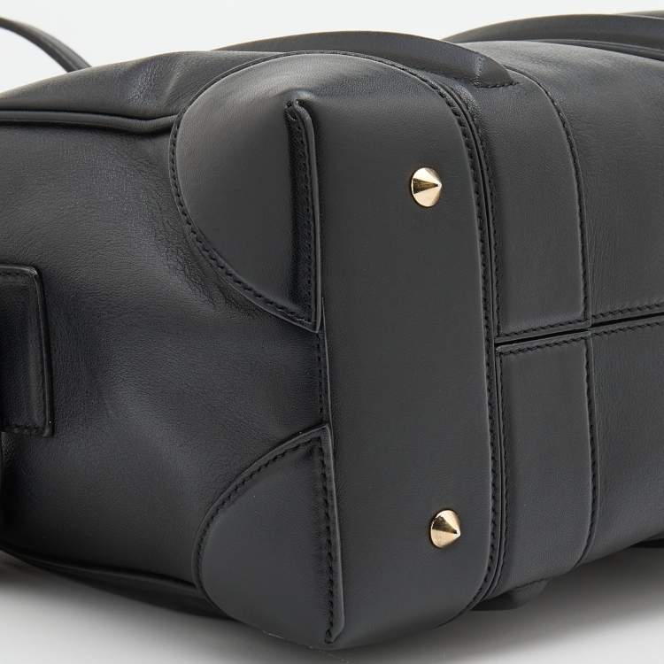Pre Owned Givenchy Black Leather Mini Lucrezia Satchel