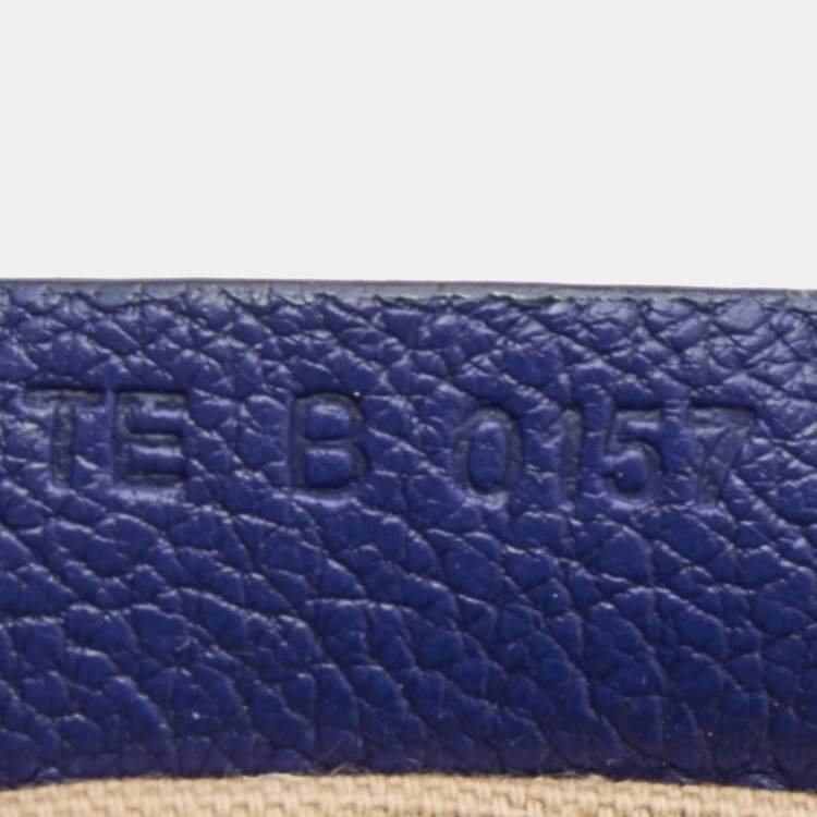 Pre Owned Givenchy Purple Leather Pandora Clutch