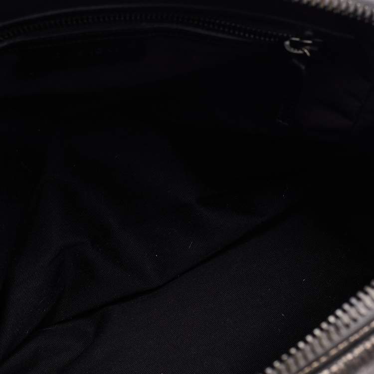 Pre Owned Givenchy Metallic Grained Leather Medium Antigona Satchel