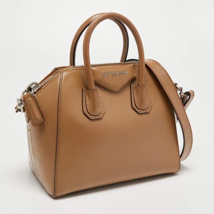 Pre Owned Givenchy Brown Leather Antigona Tote