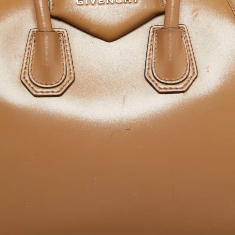 Pre Owned Givenchy Brown Leather Antigona Tote