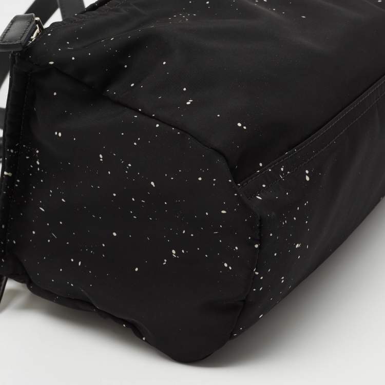 Pre Owned Givenchy Black Canvas and Leather Pandora Box Bag