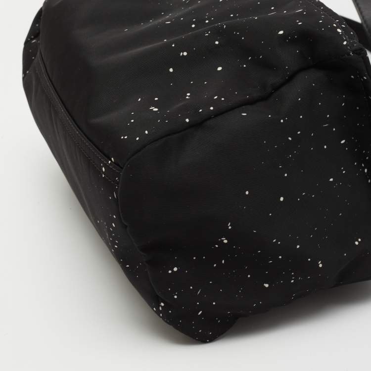 Pre Owned Givenchy Black Canvas and Leather Pandora Box Bag