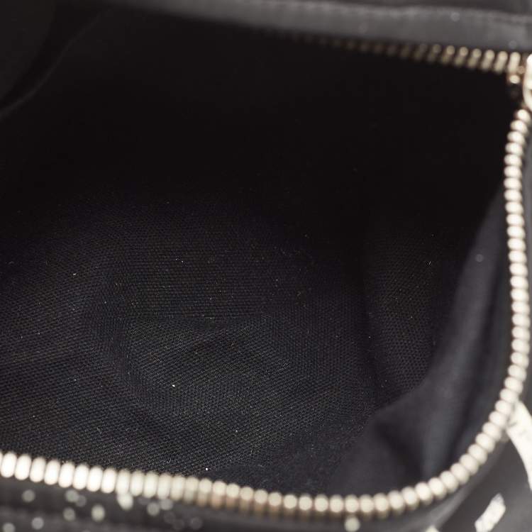 Pre Owned Givenchy Black Canvas and Leather Pandora Box Bag