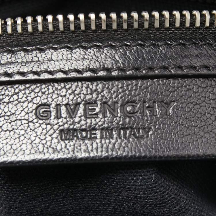 Pre Owned Givenchy Black Leather Mini Antigona Satchel