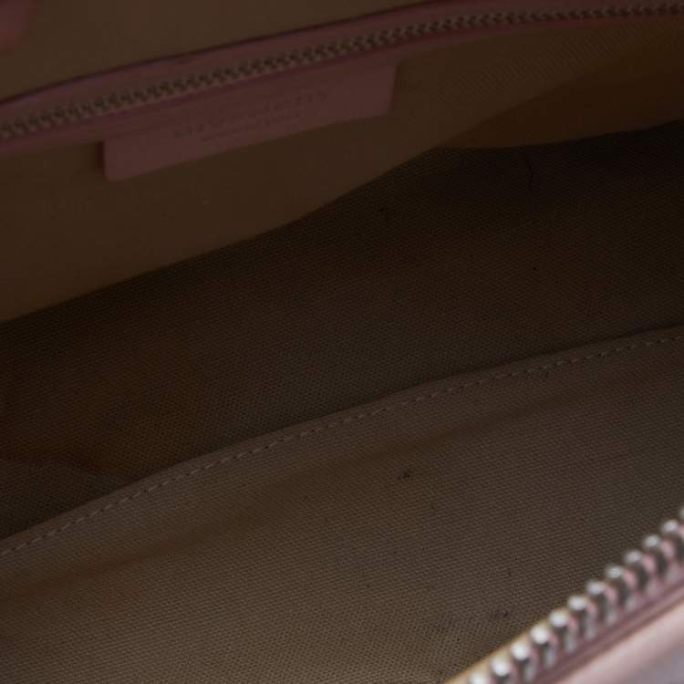 Pre Owned Givenchy Light Pink Leather Small Antigona Satchel