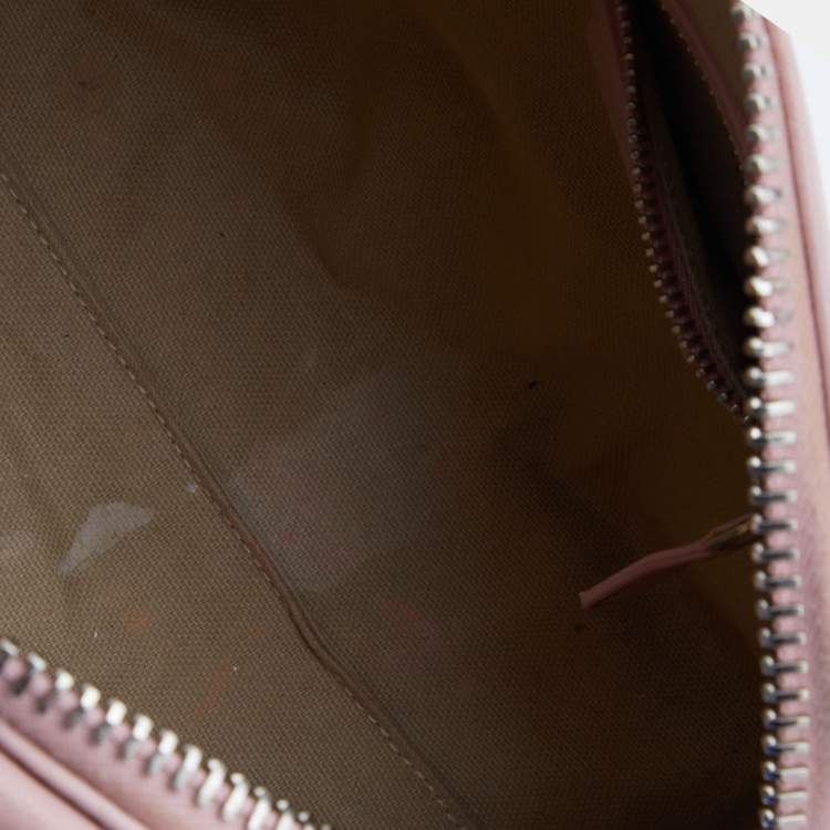 Pre Owned Givenchy Light Pink Leather Mini Antigona Satchel
