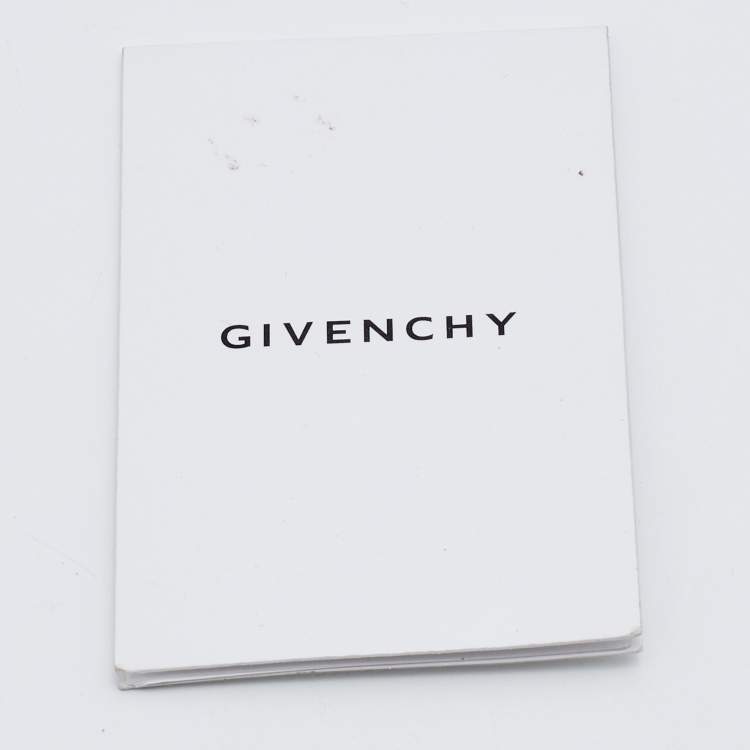 Pre Owned Givenchy Black Pleated Leather Hobo