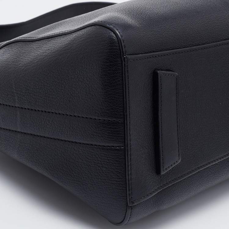 Pre Owned Givenchy Black Leather Small Antigona Satchel