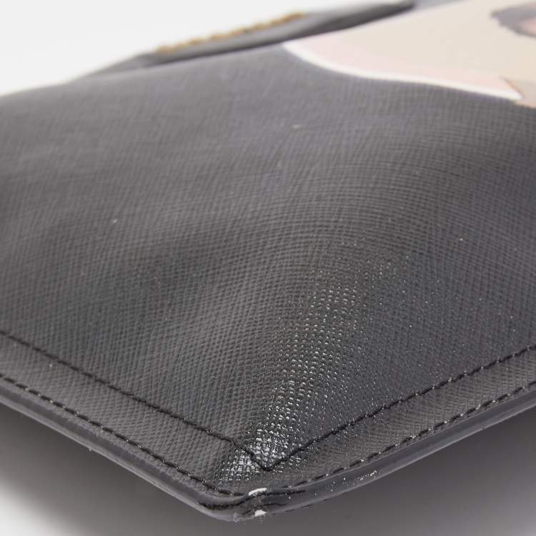 Pre Owned Givenchy Black Leather Small  Antigona Madonna Pouch
