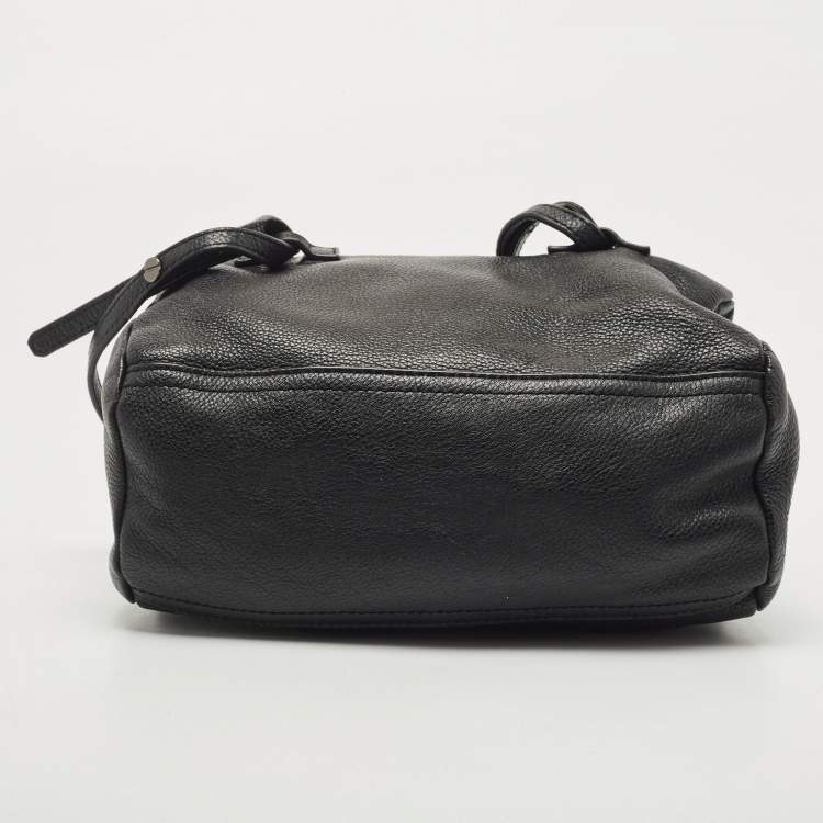 مملوكة مسبقًا Givenchy Black Leather Mini Pandora Sugar Crossbody Bag
