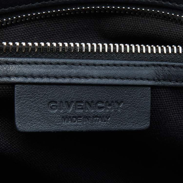Pre Owned Givenchy Black Leather Medium Antigona Satchel