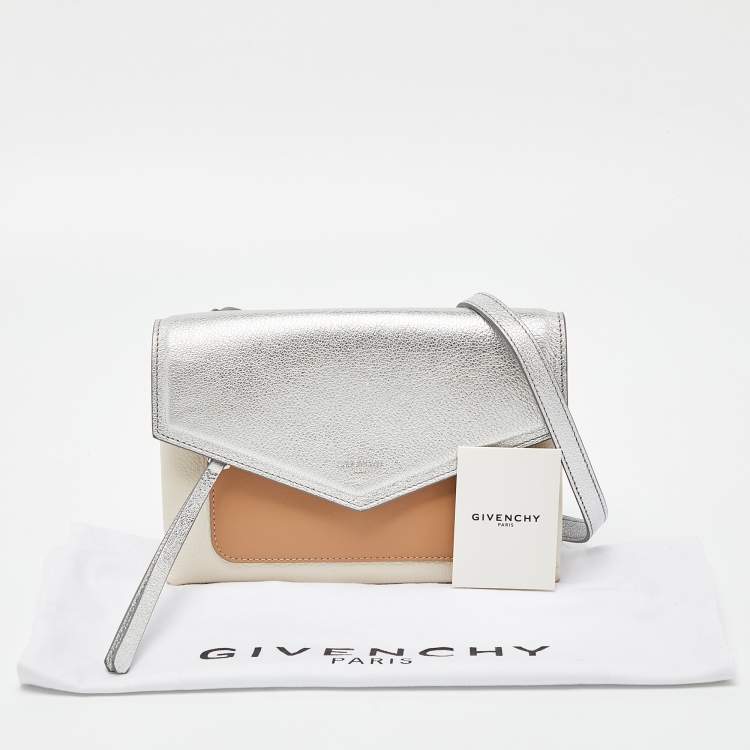 Pre Owned Givenchy Multicolor Leather Duetto Crossbody Bag
