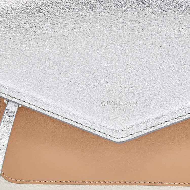Pre Owned Givenchy Multicolor Leather Duetto Crossbody Bag