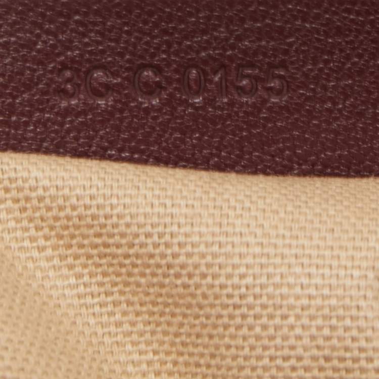 Pre Owned Givenchy Burgundy Leather Small Antigona Satchel