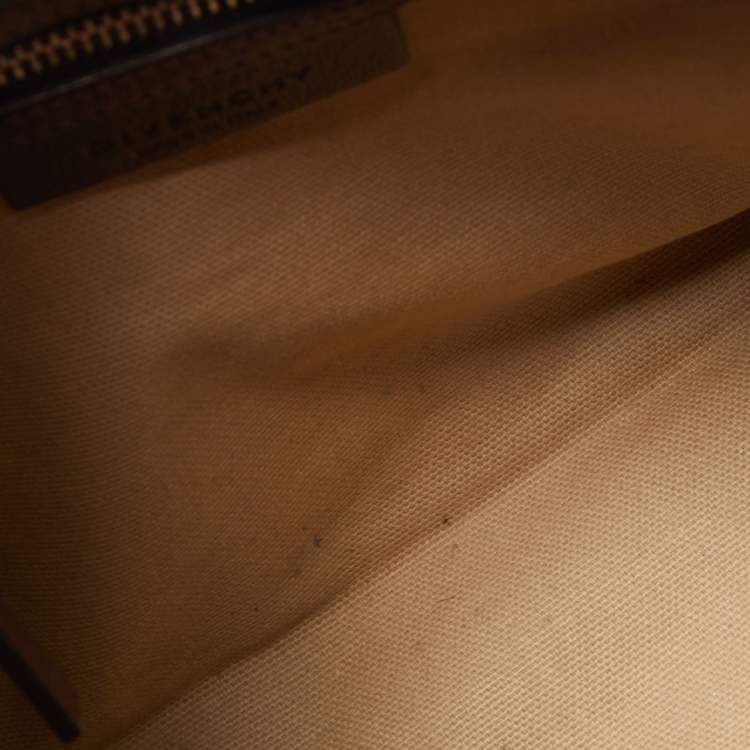 Pre Owned Givenchy Burgundy Leather Small Antigona Satchel