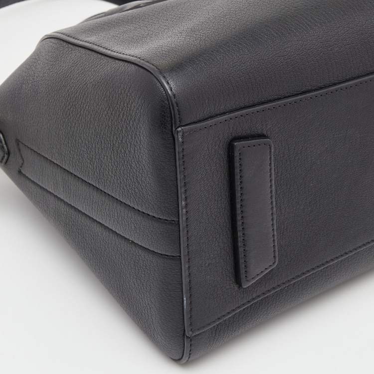 Pre Owned Givenchy Black Leather Small Antigona Satchel