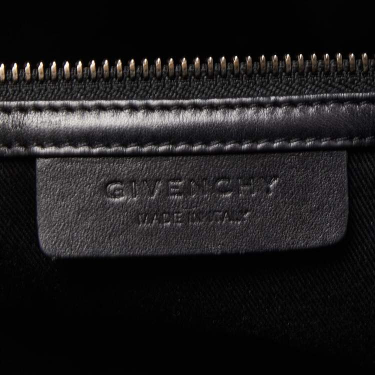 مملوكة مسبقًا Givenchy Brown Croc Embossed Leather Small Antigona Satchel