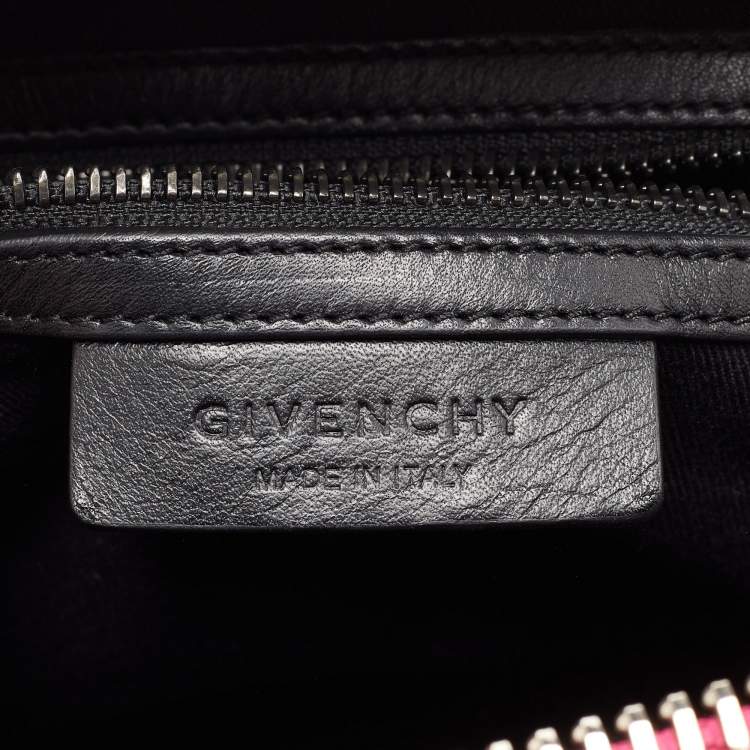 Pre Owned Givenchy Magenta Leather Small Antigona Satchel