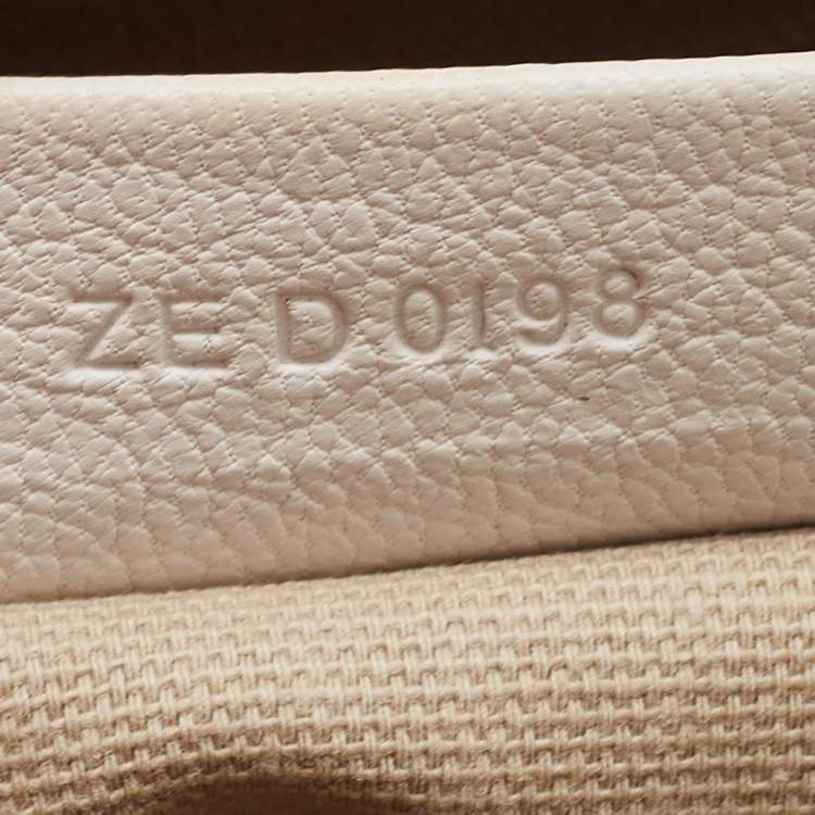 Pre Owned Givenchy Off White Leather Mini Antigona Satchel