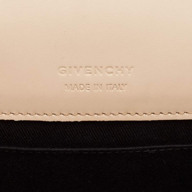 Pre Owned Givenchy Black/Brown Leather Obsedia Shoulder Bag