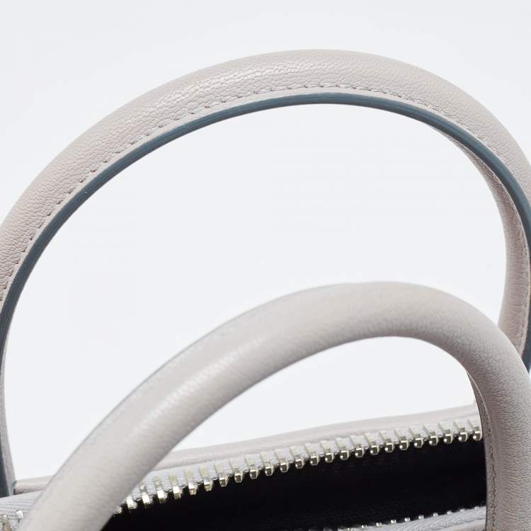 Pre Owned Givenchy Grey Leather Small Antigona Satchel