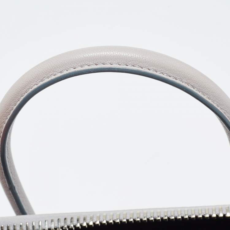 Pre Owned Givenchy Grey Leather Small Antigona Satchel