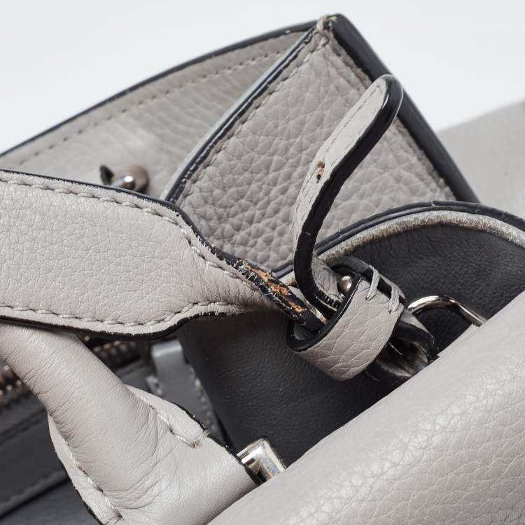 Pre Owned Givenchy Grey Leather Medium Obsedia Tote
