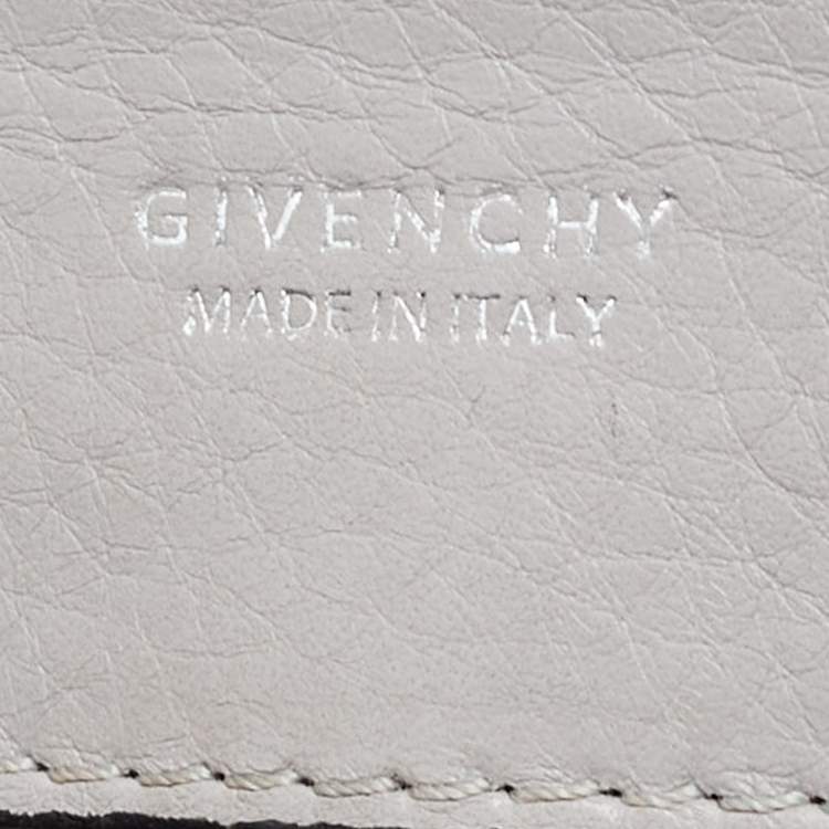 Pre Owned Givenchy Grey Leather Medium Obsedia Tote
