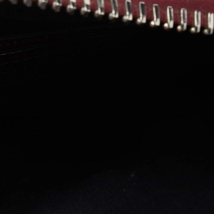 Pre Owned Givenchy Burgundy Leather Mini Antigona Satchel