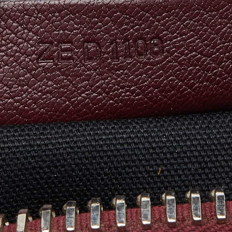 Pre Owned Givenchy Burgundy Leather Mini Antigona Satchel