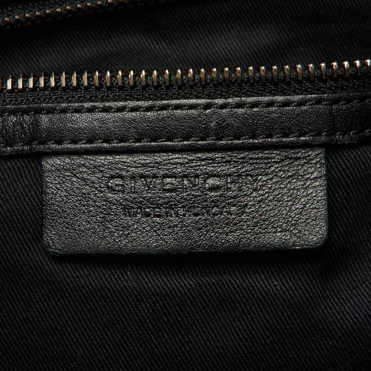 Pre Owned Givenchy Purple/Black Double Sided Zip Hobo