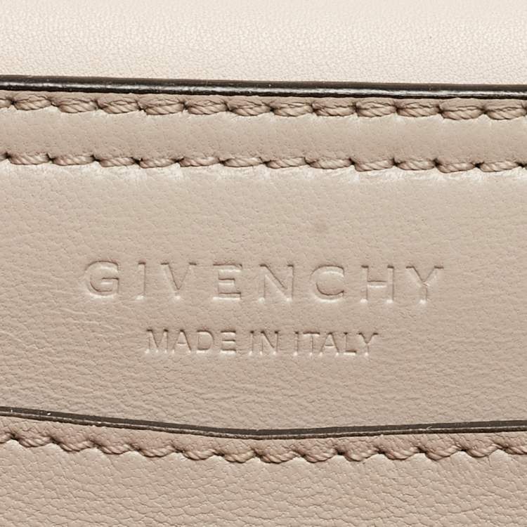 Pre Owned Givenchy Light Pink Leather Mystic Top Handle Bag
