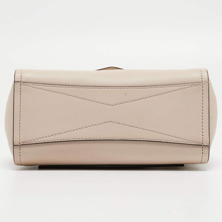 Pre Owned Givenchy Light Pink Leather Mystic Top Handle Bag