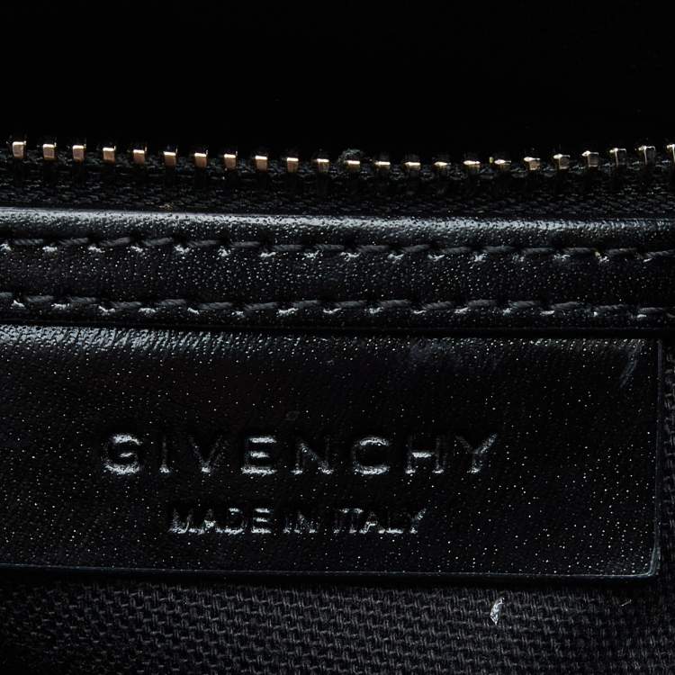 Pre Owned Givenchy Black Leather Mini Antigona Satchel