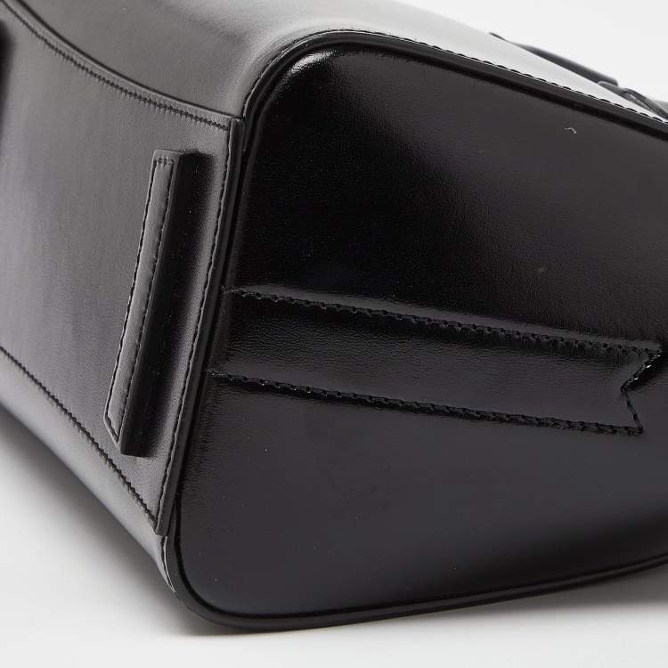 Pre Owned Givenchy Black Leather Mini Antigona Satchel