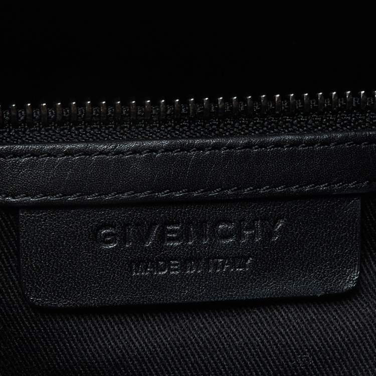 Pre Owned Givenchy Black Leather Small Antigona Satchel