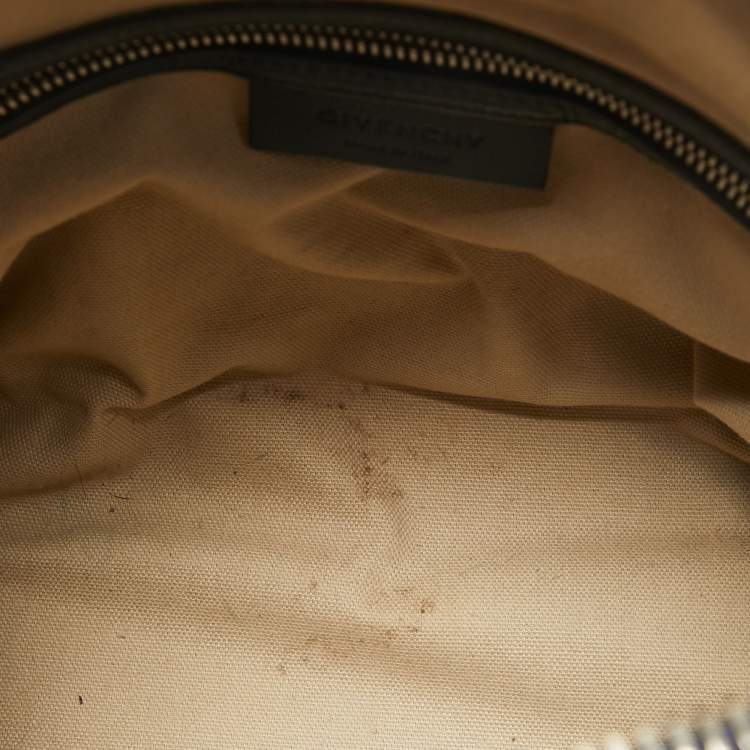 Pre Owned Givenchy Blue Leather Small Antigona Satchel