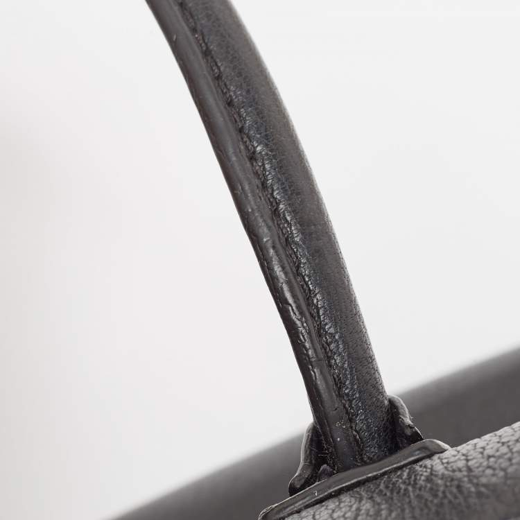 Pre Owned Givenchy Black Leather Mini Antigona Satchel