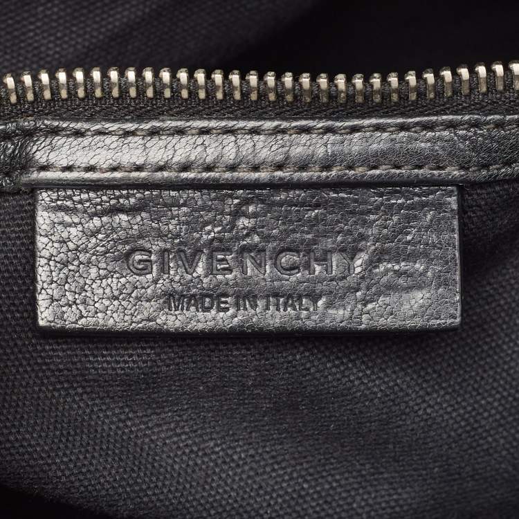 Pre Owned Givenchy Black Leather Mini Antigona Satchel