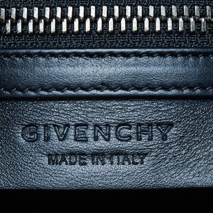 Pre Owned Givenchy Black Leather Lucrezia Boston Bag
