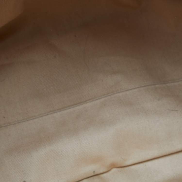 Pre Owned Givenchy Brown Leather Lucrezia Duffle Bag