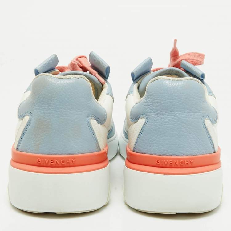Pre Owned Givenchy Multicolor Leather Wings ow Top Sneakers Size 39